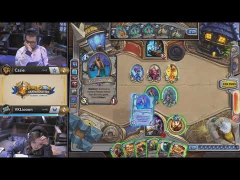 《爐石戰記》全球總決賽四強戰 | Casie vs VKLiooon