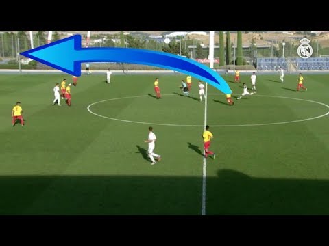 Golazo desde el centro del campo de un juvenil del Real Madrid ⚽ 2018