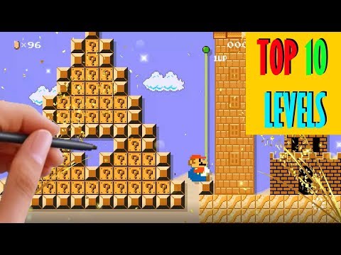 Super Mario Maker 2: Top 10 Most Popular Levels (No Commentary) 07-14-19