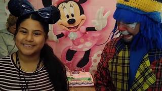 Payaso Pikorete Orlando Fl en Cumpleaños de Yasmin con Muñequita Pompita Testimonio Review