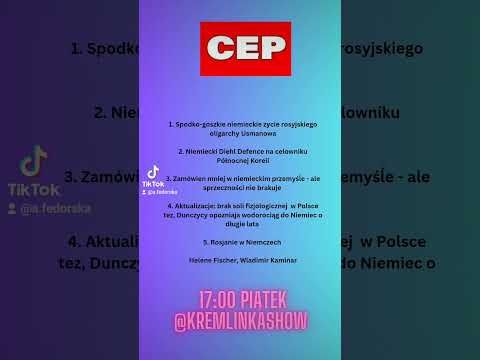 Dlaczego Niemcy widzą Rosjan tak, a nie inaczej? CEP Niemcy tłumaczy niemiecką duszę:)