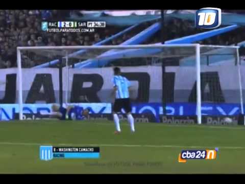 RACING 2 SARMIENTO 1 FECHA 17 PRIMERA DIVISION FUTBOL ARGENTINO