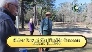 preview picture of video 'Arbor Day 2014 at the Florida Caverns, Marianna, FL'