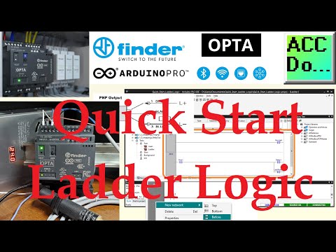 Master Arduino Opta PLC: Your First Ladder Logic in Minutes