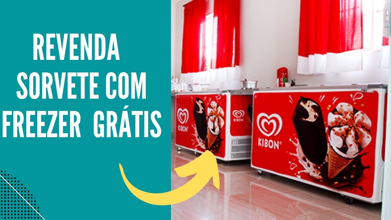 SORVETE PARA REVENDA COM FREEZER: 7 Fornecedores