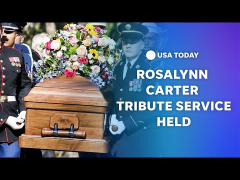 Watch live Tribute service held for former first lady Rosalynn Carter
