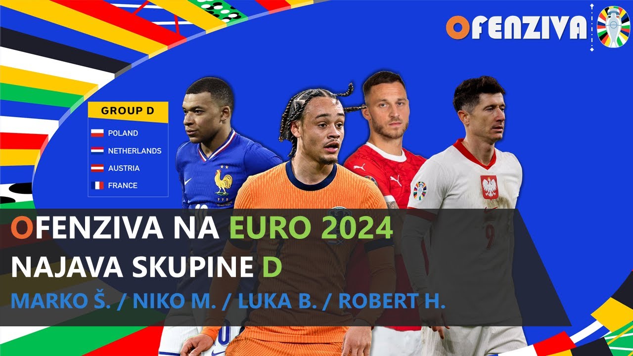 Ofenziva na Euro: Najava skupine D