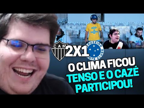 CASIMIRO REAGE: RÁDIO CRUZEIRO SPORTS - CRUZEIRO 1X2 ATLÉTICO-MG | Cortes do Casimito