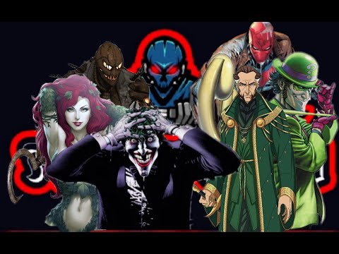 AMV vilões de gotham _ rap dos vilões de gotham