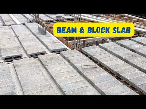 Using Hollow Concrete Blocks and Beams to Make Suspended Slabs Faster