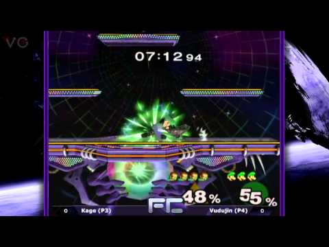 MELEE-FC 10R - Singles Pools R1: Kage (Ganondorf) vs. Vudujin (Luigi) - SSBM - SSBM