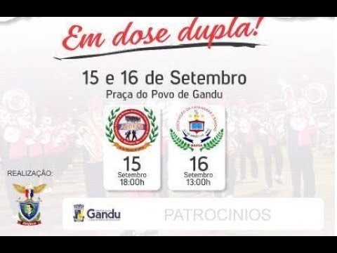 7º CONFANJUCA 2018 Dias 15 e 16 /SET - ACBFFB e AFAB-BA EM GANDU ‹ Banda Show ›