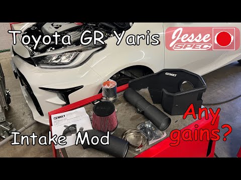 Does a cold Air Intake make any power on my Toyota GR Yaris? Full installation and Dyno testing incl