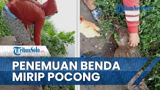 Viral Video Penemuan Benda Mirip Pocong di Bawah Jembatan Tuntang Semarang, Disebut Benda Keramat