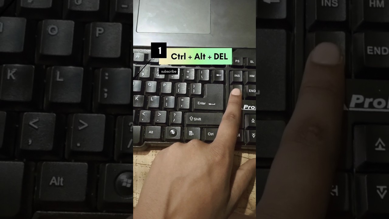what is Ctrl +Alt +Del, and what's it used for? #shorts #youtubeshorts #viral #shortcutkeys #217