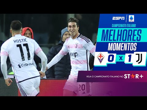 Gols e lances de Fiorentina x Juventus