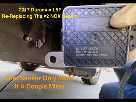 2017 Duramax 6.6 L5P Nox Sensor Replacement