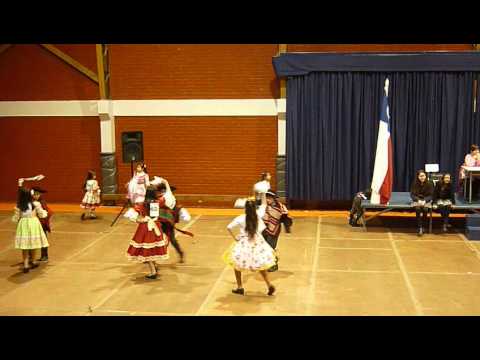 Competencia Folclórica Colegio Metodista 3 primeros lugares 2013.