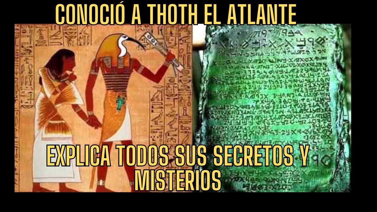 EL MAESTRO ESPIRITUAL QUE LO EXPLICA TODO SOBRE THOTH EL ATLANTE
