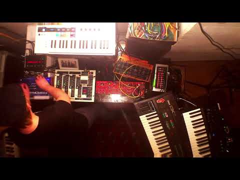 Live Electronic Music with only Hardware Synthesizers (Semi Modular) #4