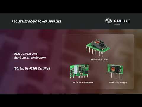A Closer Look: PBO Series Ac-Dc Power Supplies