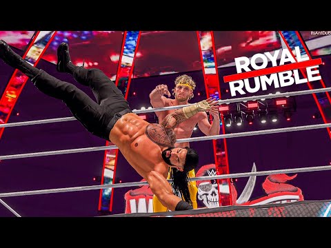 How Long Can Logan Paul Last In A WWE Royal Rumble?!