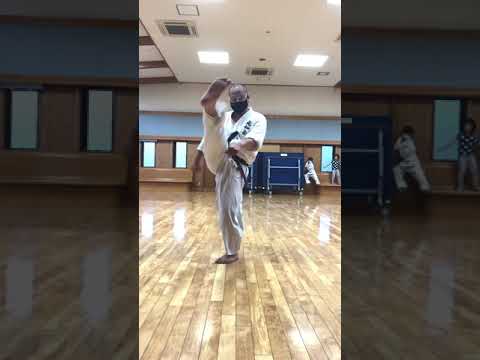 純和会熊田道場  三日月蹴り