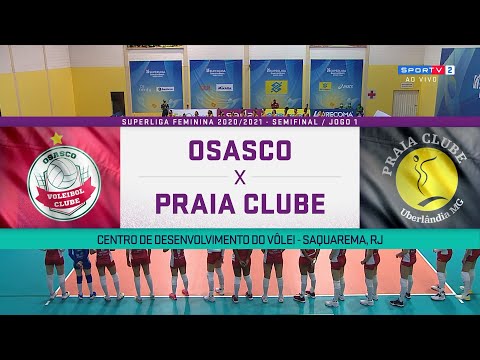 OSASCO X PRAIA CLUBE [QUE JOGÃO] - SUPERLIGA FEMININA 2020/2021 - SEMIFINAL / JOGO 1