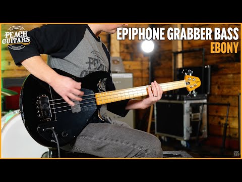 Epiphone Grabber Bass | Ebony image 11