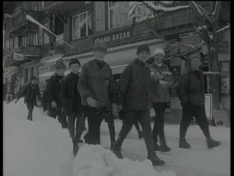 SSV-Skilager in den 60er-Jahren