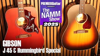 Video thumbnail for Gibson J-45 & Hummingbird Special Acoustic Guitar Demos | NAMM 2025 by Premier Guitar