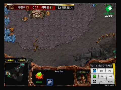 WCG Kor Quals Jaedong vs Luxury G2 Outsider Aug 09