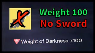 Solo Abyss with 10x Weight, Without a Sword!