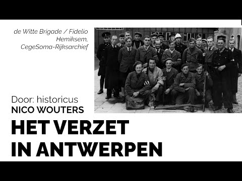 Lezing: Verzet in Antwerpen tijdens WOII door Nico Wouters