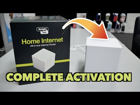 Straight Talk 5G home Internet unboxing and complete activation & setup step by step