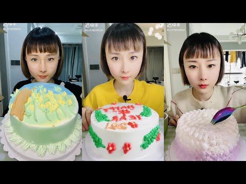ASMR 22 Minutes Special of Ll379526534 Eating CREAMY CAKES Mukbang |먹방 | 饮食表演 | การแสดงการกิน| 食事ショー