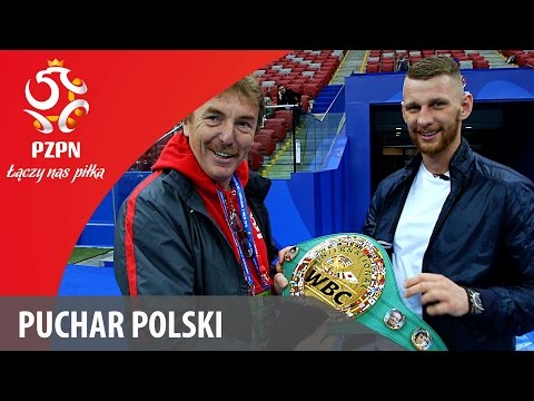 Puchar Polski: Andrzej Fonfara z wizytą na treningu