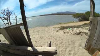 preview picture of video 'KITESURF-Refugio Punta Mosquito, 6.4km Este de El Yaque-Isla Margarita-Venezuela.24-05-2013.'
