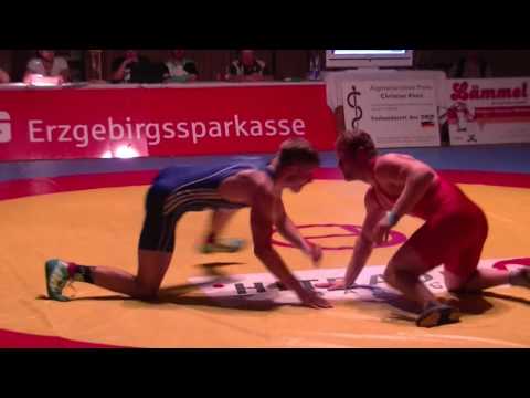 Ringen RSK Gelenau (J. Steinforth) - FC Erzgebirge Aue (B. Bliefner) 75 kg Freistil 03.09.2016