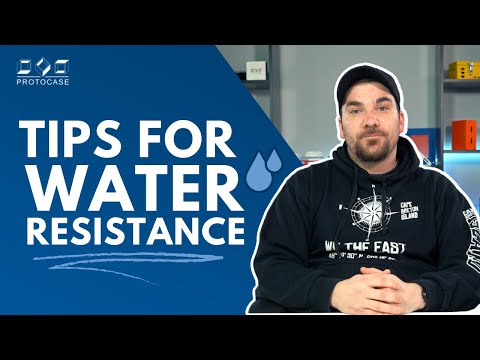 Proto Tech Tip - Tips for Water Resistance