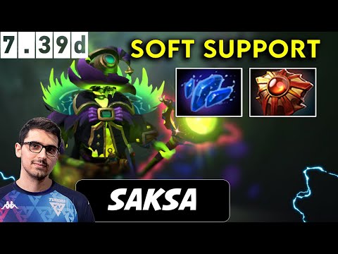 Saksa Pugna Soft Support - Dota 2 THE INTERNATIONAL 2025 Patch 7.39d pro Player Gameplay