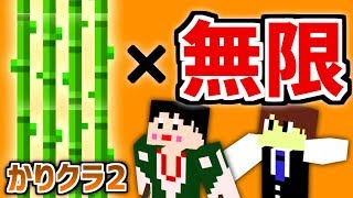 かりかりクラフト２ part8「さとうきび無限になったわｗ」【マインクラフト実況】