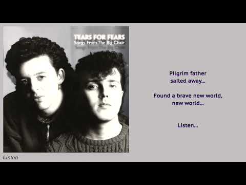 Tears For Fears - Listen (Lyric Video)