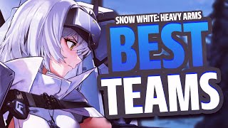 You MUST Build THESE Teams For SNOW WHITE: HEAVY ARMS In Goddess Of Victory: NIKKE