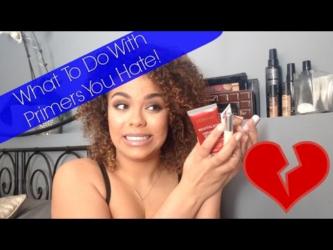 What To Do With Primers You Hate! | samantha jane Video