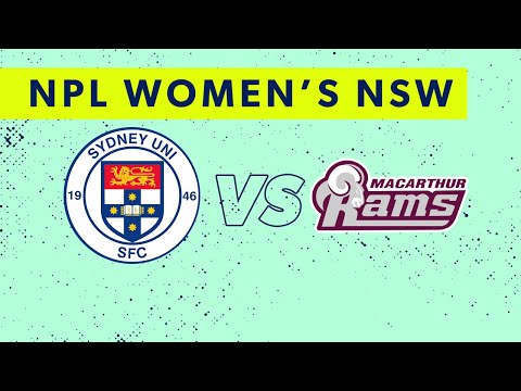 NPL Women's NSW Round 23: Sydney Univesity SFC v Macarthur Rams Womens FC