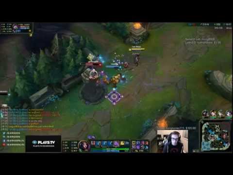 TSM Bjergsen as LeBlanc vs Yasuo - Challenger Ranked S5