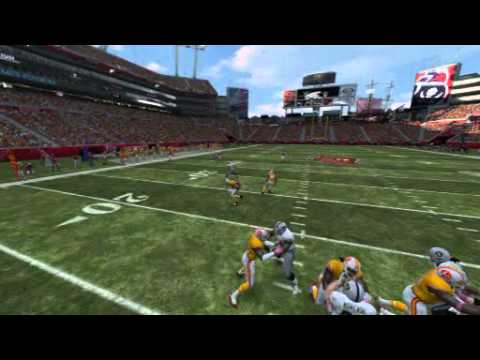 Madden NFL 12 Carson Palmer Intercepted for TD!!!!
