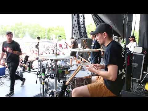 Counterparts - Stranger [Kyle Brownlee] Drum Cam (Van’s Warped Tour 2017) [HD]