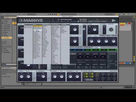 How to create Sub Bass in Massive